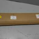 LazBlinds No Tools No Drill 1" Vinyl Mini Blinds, Cordless Blinds for Windows, Light Filtering Horizontal Window Blinds & Shades, 34 1/2" W x 64" H, White