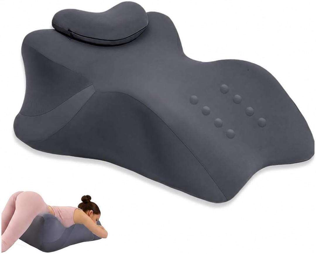 Memory Foam Wedge Pillow- Ergonomic Pillow for Couples