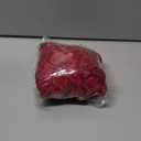 Chloefairy Sexy Women's Lace Blouse Flared Sleeve Deep V-Neck Lace Floral See Through Slim Fit Mesh Sheer Crop Tops Clubwear, Red, Large