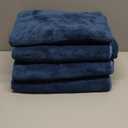 GraceAier Ultra Soft Bath Towels 4 Pack (28" x 56") - Quick Drying - - Microfiber Coral Velvet Highly Absorbent Towel for Bath Fitness, Bathroom, Sports, Yoga, Travel