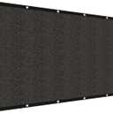 40% Black Shade Cloth for Plant, 6×8FT Durable HDPE Mesh with Grommets, Sun Protected Garden Shade Netting for Greenhouse, Garden, Patio, Pergola, Chicken Coop