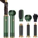 5 in 1 Hair Dryer Brush Set,Professional Negative Ionic Hot Air Styler, Air Curling Wrap Styler,Detachable Blow Dryer Brush With Auto Wrap Curlers,Hair Styling Tools For Straight/Curl/Drying/Smoothing