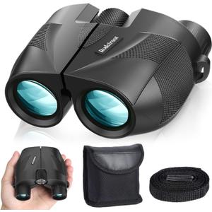 20x25 Compact Binoculars for Adults High Powered and Kids,Waterproof Binoculars for Hunters with Low Light Vision,Easy Focus Bird Watching for Adults Outdoor Hunting and Travel