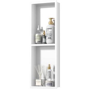 24 x 8 Inch 304 Stainless Steel Recessed Shower Niche , No Tile Needed