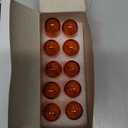 10 PCS T20 Halogen Bulbs, 12V W21/5W 7443 Dual Filament, Ultra-Bright Brake Light, Turn Signal Replacement, Universal for Cars, Trucks, SUVs (Amber# Double Filament)