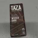 Taza Chocolate Organic Amaze Bar 95% Stone Ground, Wicked Dark, 2.5 Ounce (6 Count), Vegan BBD: 07-21-27