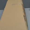 Puleo International 4.5ft Pre-Lit Aspen Fir Artificial Christmas Tree with 250 Clear Lights, 411 Realistic Dense Branch Tips, Easy Setup Artificial Trees with Sturdy Metal Stand