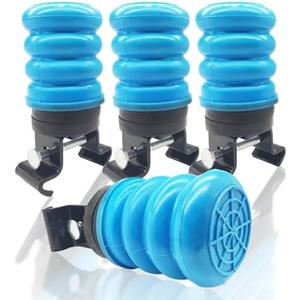 TSS-107-40 | Set of 4 Blue | Trailer Axle with 5000-8000 GAWR, Spring - Over Axle Configuration | 1000 lb Capacity at 50% Compression