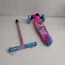Scooter for Kids Ages 3-5 - Extra Wide Deck & Light Up Wheels, Self Balancing Kids Toys for Boys & Girls, Choose Your Favorite Character (Barbie)