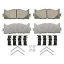 Wagner ThermoQuiet Brake Pads Front and Rear For 11-07 LEXUS ES350, 11-08 TOYOTA Avalon, 12-07 TOYOTA Camry, 11-07 TOYOTA Camry Hybrid