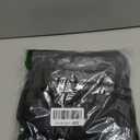 SWOMOG Family Matching Pajamas Set Satin Long Sleeve Button Down 2 PCS Pjs Pajama Top & Pants Holiday Sleepwear Set (Men Black XX-Large)