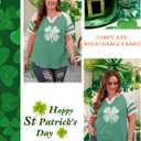 VISLILY Plus-Size Tops for Women Summer V Neck T Shirts Color Block Raglan Tees XL-4XL (M)