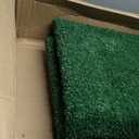 Garland Rug Artificial Grass 7 Ft. X 10 Ft. Large Indoor/Outdoor Area Rug Green -Lush Green, Durable, and Low-Maintenance for Patios, Lawns, and More