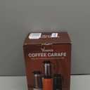 Vondior Coffee Carafe 35oz/1.0L - 24Hours Coffee Thermal- Insulated 304 Stainless Steel Hot Beverage Dispenser - Thermal Coffee Carafes For Keeping Hot/Cold Coffee, Drink Dispenser for Parties