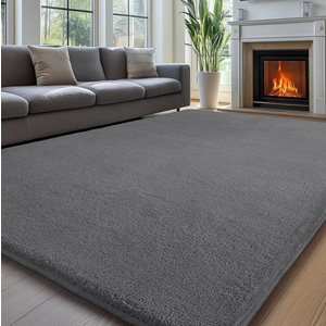 Sour Lemon 8x10 Area Rugs for Living Room, Soft Large Area Rug Fluffy Rugs for Bedroom，Machine Washable Area Rug Non Slip Carpet Rug for Living Room Playroom Kids Room Home Decor