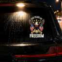 3 x American Flag Bumper Sticker - 11.8x9.45 Removable 250th Anniversary Stickers American Flag Decals for Trucks Car Trailer SUV Van Laptop or Any Smooth Surface,1776-2026 - Bumper Stickers-13