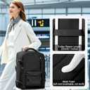 VGCUB Carry on Travel Backpack for Women Men Large Laptop Gym Work Frontier Airlines Personal Item Bag Business Airport Lightweight Backpack Flight Approved Mochilas de Viaje Black