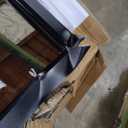 SMIROR Matte Black Bathroom Mirror for Over Sink 48x 36 inch, Metal Thick Frame Rectangle Vanity Mirror for Wall, Anti-Rust, Horizontally or Vertically Mounted