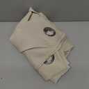 LEMOMO Light Beige Thermal Blackout Curtains/38 x 54 Inch/Set of 2 Panels Room Darkening Curtains for Bedroom