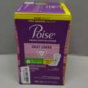 Poise Daily Liners, Incontinence Panty Liners for Bladder Leaks, 2 Drop Very Light Absorbency, Regular Length, 126 Count of Pantiliners, Packaging May Vary