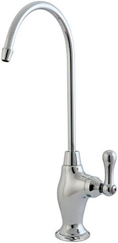Kingston Brass Gourmetier KS3191AL Restoration Single Handle Water Filtration Faucet, Polished Chrome, 10.81 x 4.63 x 1.75