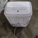 Quiet 12000 BTU Air Conditioner Portable for Room up to 550 Sq.Ft, 3 in-1 Floor Standing AC with Dehumidifier & Fan Mode, Sleep Mode, 24H Timer & Easy Window Installation Kit (12000BTU-White Cover, White Cover)