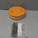 SALI 4 Pack Polishing Wheel for Bench Grinder Buffing Wheel 6 Inch 2 Yellow Cotton 1 White Cotton 1 White Cotton (50 Ply) for Buffer Polisher Pad 1/2'' Arbor Hole