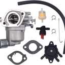 New Carburetor Carb Kit Compatible With John Deere Z255 Z315E Z335E Z335M Z345M Z345R Z355E Z355R Zero Turn ZTrak Mower