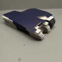 COTOPHER 100pcs Wedding Favor Boxes, Paper Gift Boxes 3x3x3 Inches Small Gift Boxes with Ribbons Small Boxes for Gifts, Crafting, Cupcake, Candy, Bridesmaid Proposal BoxesEasy Assemble Boxes(Navy)