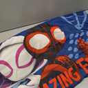 Jay Franco Marvel Spidey and His Amazing Friends Team Spidey 1 Single Reversible Pillowcase - Double-Sided Kids Super Soft Bedding
