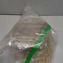 PEARL + CREEK Lagena Decorative pedestal bowl - Handmade moonj grass decorative bowl  natural fiber key bowl, fruit basket, storage for entryway, kitchen & boho home decor - White Trim 7"