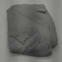 Amazon Basics 4 Piece Bed Sheet Set, 100% Cotton Jersey, Includes Super Soft, Flat and Fitted Sheets, Pillowcase, Queen, Light Gray, Solid