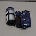 Elevated Inflatable Dog Cone Collar to Stop Licking, Dog Donut Collar After Surgery, Soft Pet Cone Alternative for Small Medium Large Dogs (L(Neck 12"-16"), Navy)