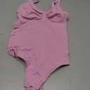 FeelinGirl Shapewear Bodysuit for Women Tummy Control Waist Bodysuit Thong Shapewear Body Shaper Going Out (Pink, XL)