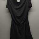 Womens Rompers Summer Short Jumpsuits Casual Scoop Neck Sleeveless Romper with Pockets, Small