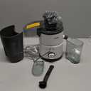 GDOR 800W Juicer Machine, 3 Wide Feed Chute, Dual-Speed Centrifugal Juicer for Fruits & Vegetables, Anti-Drip Function, BPA-Free, Easy to Clean with Brush, White