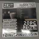 2 x 20-Pack Peel and Stick Marble Wall Tiles, 12 x 12 Self-Adhesive Backsplash Tile, PVC Wall Panels for Bathroom, Kitchen, Living Room and Laundry Room, Polish Dark Grey&White Marble (Not Real Tile)