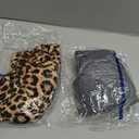 4 Pack Biker Shorts for Women - 8 High Waist Tummy Control Summer Workout Shorts for Running Yoga Athletic (XX-Large, 1-black/Black/Grey/Leopard)