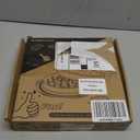 Chicken Shredder Large Chicken Breast Shredder Tool Twist with Brush&Fork, Visible Meat Shredder Machine, Anti-Slip Strip, Ergonomic Handle, BPA Free, Suitable for Pork Beef Chicken(Brown)