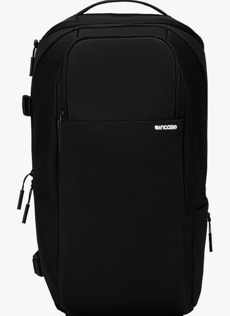 Incase DSLR BackPack with Durable 840D Nylon - 35L Weather Resistant Camera Bag designed for Photographers and Videographers, Customizable Dividers to Secure all Equipment, Quick Access Pocket - Black