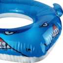Pool Floats Kids Shark Floaties Inflatable Pool Swim Lounger Raft Summer Swimming Ring Pool Toys for Adults Kids 40.9"*32.3"*17.7"