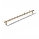 khtumeware 1 Pack 18 Inch(457mm) Drawer Appliance Handles Knurled Champagne Bronze Cabinet Pulls Drawer Pulls Kitchen Hardware Kitchen Handles for Cabinets Cupboard Handles