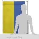 Ukraine House Flag - Regional Nationality Nation International World Country Particular Area - Decoration Banner Small Garden Yard Gift Double-Sided Made in USA 28 X 40
