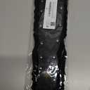 HiiFeuer Medieval Suede Arm Wraps, Renaissance Artificial Fur Bracers, Viking Wrist Band Archery Arm Guards Knight Gauntlets (Black)