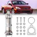 KAX Catalytic Converter Kit Compatible with Honda Accord 2003-2007 2.4L
High Flow Catalytic Convertor OE 16299(EPA Compliant)