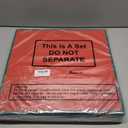 Pinkunn 64pcs 4in Christmas Ornament Storage Box with Dividers Tray Stores Holiday Ornament Adjustable Dividers Double Zipper Label Slot Two Handles Storage Container Box Keeps Xmas Decor(red)