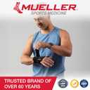 MUELLER Sports Medicine Adjust-to-Fit Thumb Brace, Spica Splint, Thumb Pain Relief Stabilizer for Men and Women, Ideal for De Quervain's Tenosynovitis, Arthritis, Sprains, Fits Right or Left, Black, One Size (Black, L)