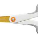 Fiskars Micro-Tip Scissors, SoftGrip Precision Cutting Shears, Titanium Blades, 5"