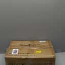 Furologee Entryway Table, 38'' Console Sofa Table with 3 Fabric Drawers, Industrial Entry Way Table with Storage Shelves, Display Shelf for Living Room, Hallway, Entrance, Foyer, Rustic Brown