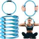 Syhood Pilates Ring 11. 81 Inch Pilates Circle Yoga Ring Magic Lightweight Flexible Workout Equipment for Fitness Physical Therapy Resistance Exercise Arms Legs (Blue)